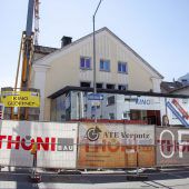In Bludenz wird an neuem Kinoerlebnis gebaggert