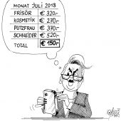Hartinger-Klein-Milchmädchen-Rechnung!