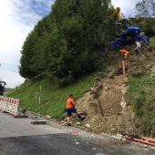Fraxner Straße für mehrere Tage gesperrt