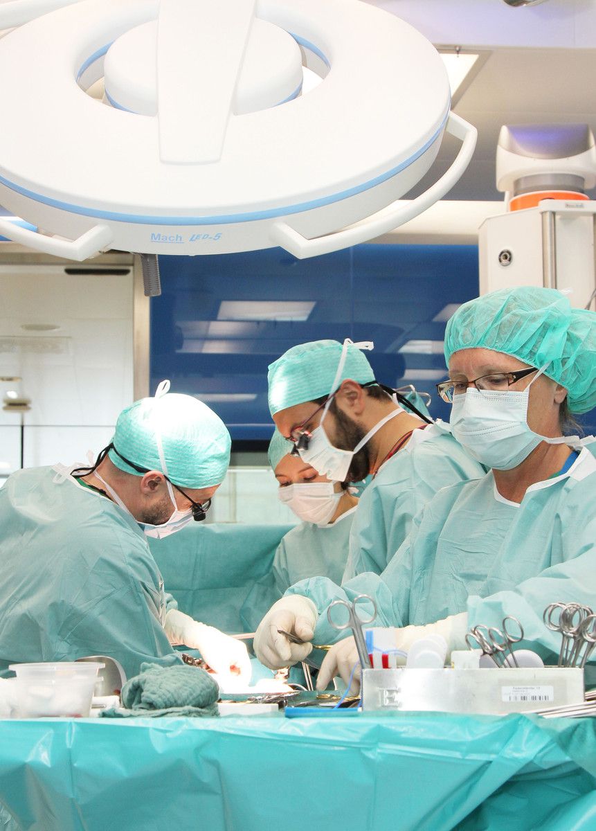 Noch während der Operation kann der Tumor analysiert werden. vlkh