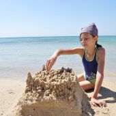 Der Sand muss am Strand bleiben