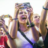 Openair-Fans trotzen der Hitze