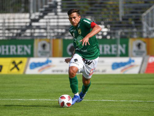 Austria-Kapitän Marco Krainz soll nachlegen.  GEPA