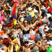 Eine Million Raver feierten in Zürich