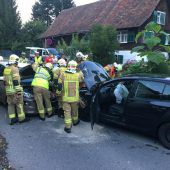 Frontalkollision in Lustenau
