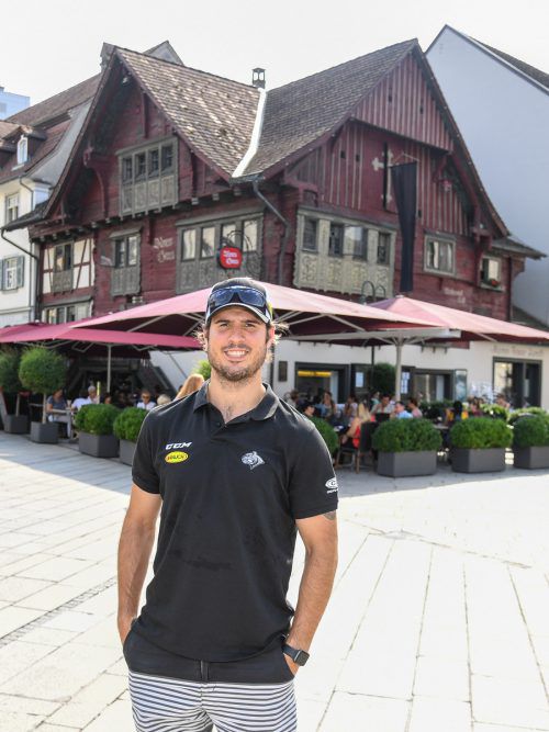 Bulldogs-Neuzugang Brodie DuPont findet sich in Dornbirn schon gut zurecht. VN-Lerch