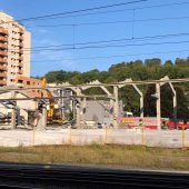 Abbrucharbeiten für neue Bahnhofcity angelaufen