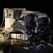 150.000 Euro Schaden bei Lkw-Unfall