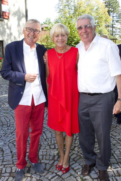 Der Vorstand mit Präsident Günter Polanec sowie Ursula und August Stöhr.