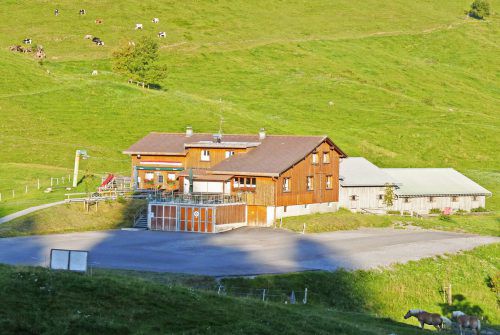 Der Berggasthof Schuttannen baut derzeit seinen Kiosk- und Terrassenbereich um. 