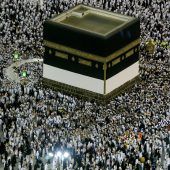 Muslime beginnen Pilgerfahrt in Mekka