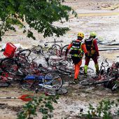 Camper vor Sturzfluten in Sicherheit gebracht