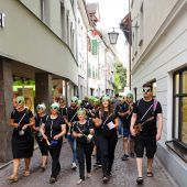 Alienchoristen zeigten sich in Feldkirch als irdisch gut singende Außerirdische. »D5
