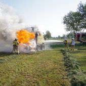 Kampf gegen Flammen