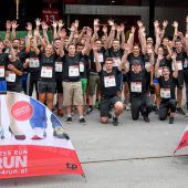 Meusburger stellt großes Team beim Business Run
