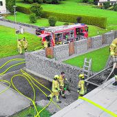 Plötzlich brannte der Balkon lichterloh
