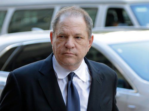 Harvey Weinstein wurde von Argento der Vergewaltigung beschuldigt. AP