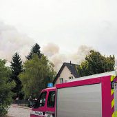 Waldbrand bei Berlin: Dörfer evakuiert