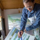 Hochgebirge wird zum Atelier