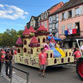 Dornbirns Freunde im Elsass feiern farbenfroh