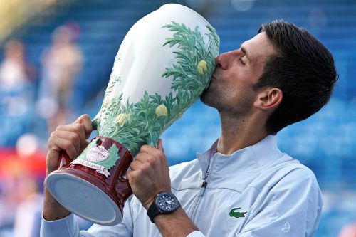 Novak Djokovic gelang ein weiterer Karriere-Meilenstein. USA TODAY Sports