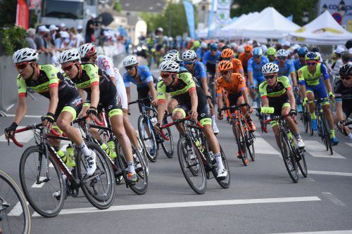 Patrick Schelling war bei der Ungarn-Rundfahrt immer präsent. Haumesser/TV