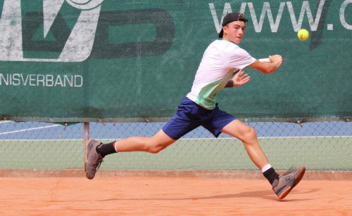 Starke Leistungen zeigten die jungen Tennisspieler aus ganz Österreich bei der Staatsmeisterschaft in Dornbirn.  UTC/Schmid