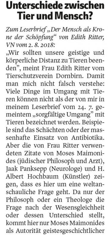 VN–Bericht vom 14. August 2018.