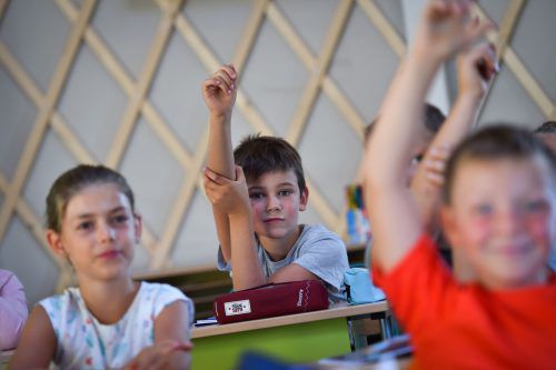 Auf einen Volksschullehrer kommen in Österreich derzeit zwölf Schüler, im OECD-Schnitt sind es 15. AFP