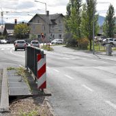 Brückenneubau: Umleitung in Hard