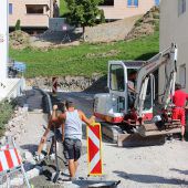 Straßensanierung in Fontanella im Finale