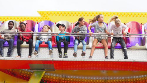 Für Kinder und Jugendliche sind die zahlreichen Fahrgeschäfte der Höhepunkt der Rankler Kilbi.