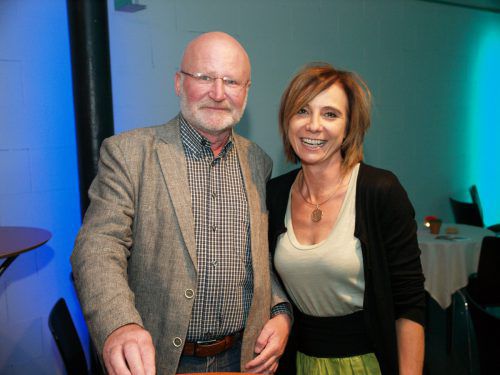 Im Publikum: Schauspieler Wolfgang Pevestorf und Petra Thurnher.