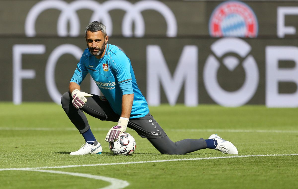 Der Ex-Leverkusner Ramazan Özcan freut sich auf das Spiel.gepa