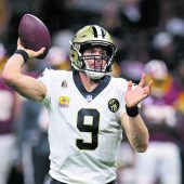 Drew Brees brach NFL-Passrekord