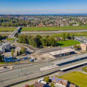 In Lustenau wird an Mobilitätsdrehscheibe gebaut