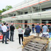 Firstfeier in der „Florastraße“
