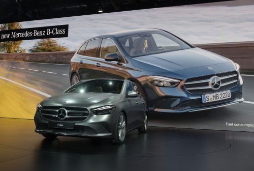 Die nächste Generation der Mercedes-Benz B-Klasse steht in den Startlöchern. Weltpremiere feierte sie jetzt am Autosalon in Paris.