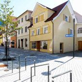 Letzte Arbeiten in der Marktstraße