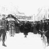 Für die Demokratie auf die Straße