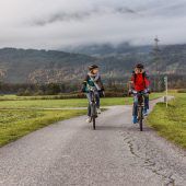 Fleißige Radfahrer