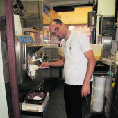 Pizzapause mit Panorama