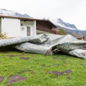 Föhnsturm brauste mit 120 Sachen übers Land