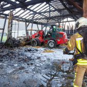 140 Feuerwehrleute im Großeinsatz