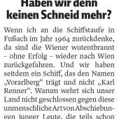 Appell an den Hausverstand
