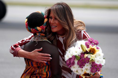 Melania Trumps erste Station der Afrikatour ist Ghana. Reuters