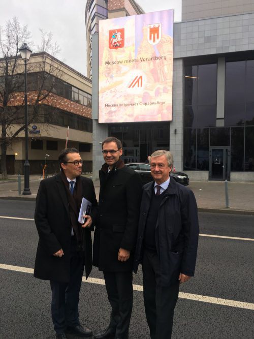 „Moscow meets Vorarlberg“ hieß es für die hochrangigen Delegationsleiter.