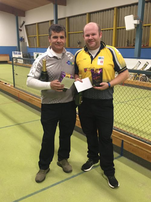 Philip Wolfgang (r.) wurde in Arbon erst im Finale gestoppt. Verein