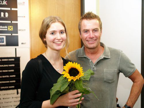 Sängerin Nicole Dengg (Teen Stream) und Michael Horner (All right guys).