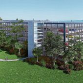 Parkhaus für alle am Flughafen Altenrhein